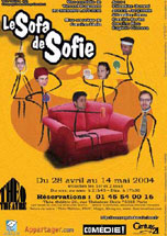 affiche de la comdie : le sofa de sofie