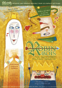 affiche du spectacle pour enfants : Robin des bois
